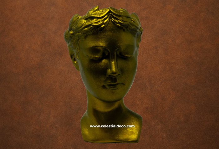 Wholesale Pack 4 - Leah Black base with metallic gold finish